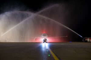 Prvý prílet nákladného Airbusu A321F spoločnosti Lufthansa Cargo (c)riga-airport.com