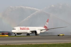 Boeing 787-9 Dreamliner registrácie OE-LPM leteckej spoločnosti Austrian Airlines (c)M. Dichler