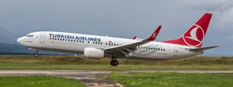 Turkish Airlines Boeing 737-8F2(WL) TC-JVM