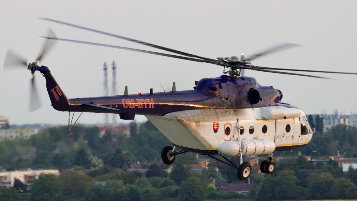 Mi-171 v službách Leteckého útvaru Ministerstva vnútra SR