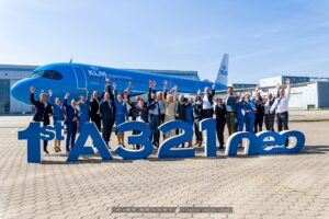 Prvý Airbus A321neo leteckej spoločnosti KLM (c)digroaero.com