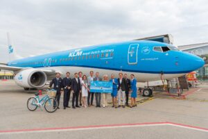 KLM oslavovalo v Budapešti 25 rokov od zahájenia letov z Amsterdamu (c)bud.hu