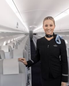 Upgradovaná kabína Embraeru E190 spoločnost Finnair (c)finnair.com