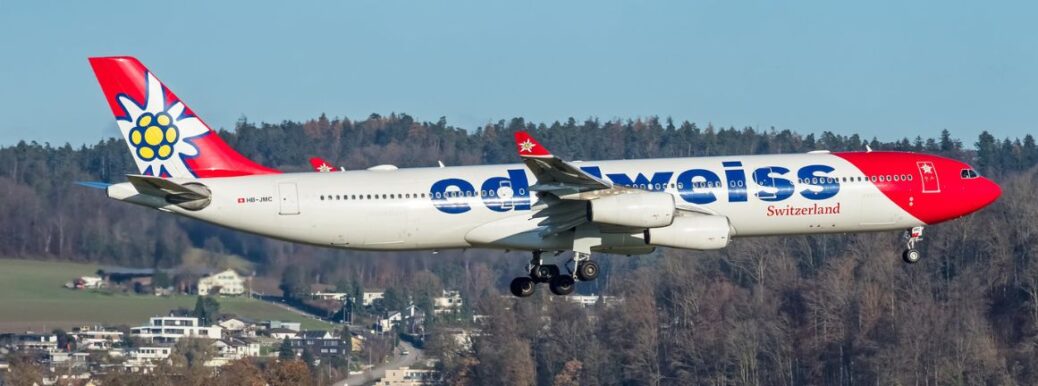 HB-JMC Airbus A340-313 Edelweiss Air