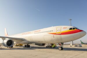 Inauguračný let Hainan Airlines na linke Chengdu - Viedeň (c)viennaairport.com