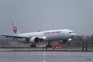 Posledný let Boeingu 777-300ER spoločnosti Japan Airlines na linke do Londýna (c)jal.co.jp