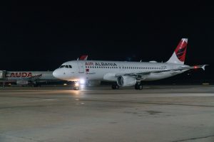 Prvý let Air Albania z Tirany do Viedne (c)viennaiarport.com