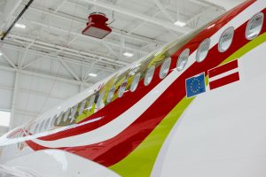 airBaltic prevzali 50. Airbus A220 (c)airbaltic.com