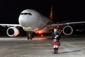 Hong Kong Air Cargo pristál na letisku Prestwick